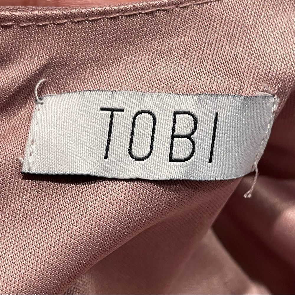 TOBI- plunging v neckline, romper, lightweight, size s - Picture 3 of 8